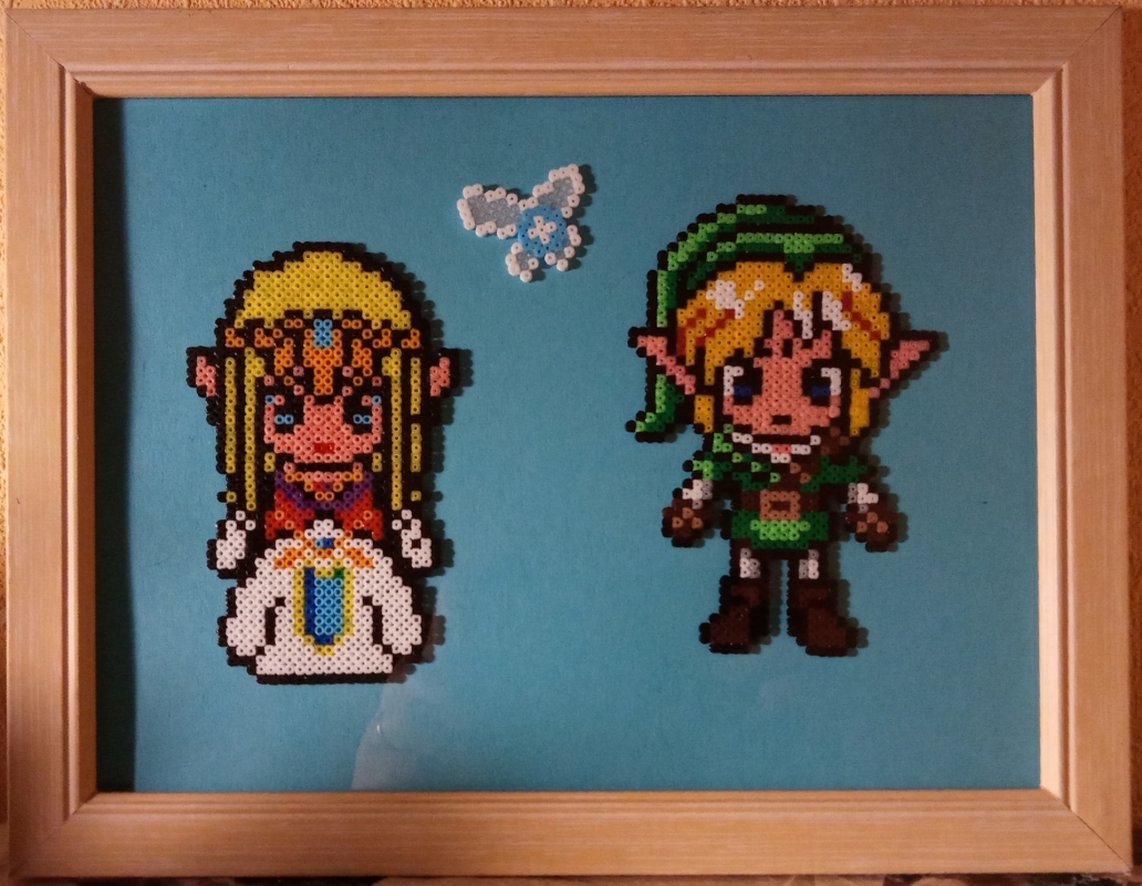 Zelda et Link, Zelda et Link Cadres Zelda et Link